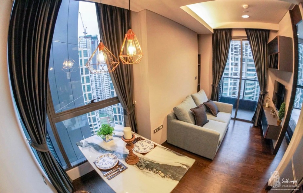 For SaleCondoSukhumvit, Asoke, Thonglor : Property code Bh0751 The Lumpini 24, room size 30 sq m., 1 bedroom, 1 bathroom, 32nd floor