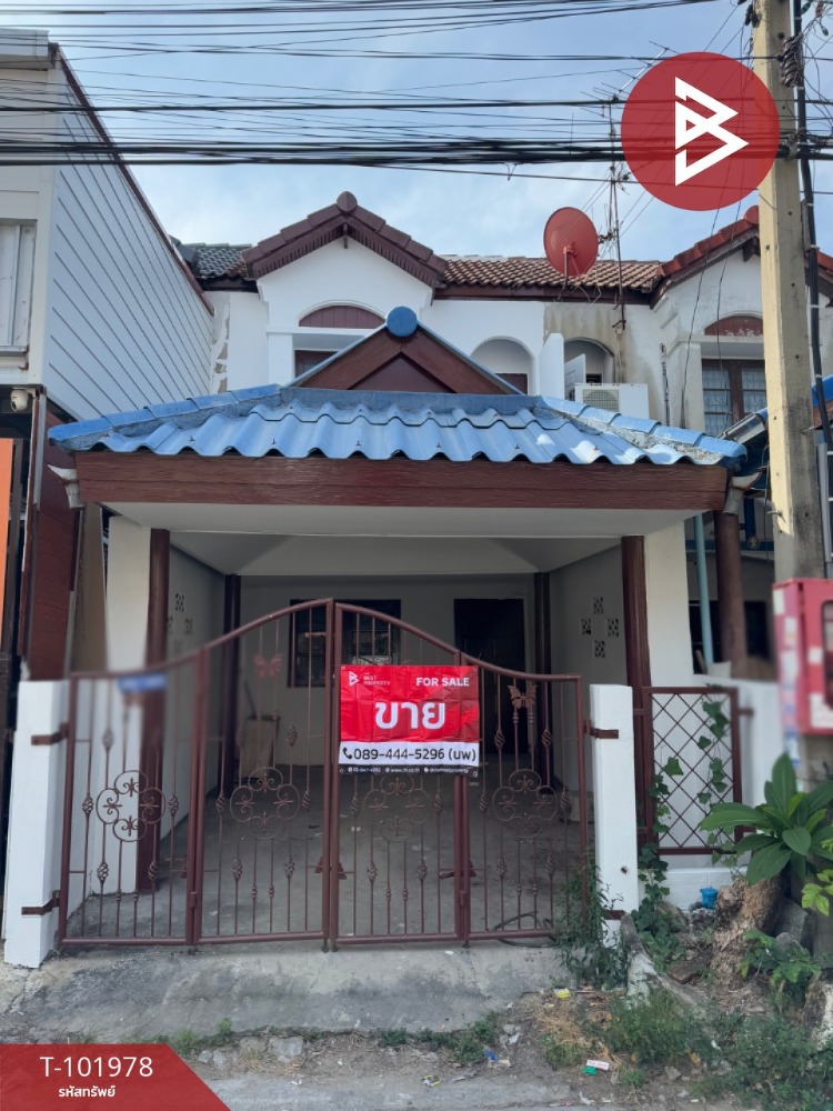 ขายทาวน์โฮมสมุทรปราการ สำโรง : ขายทาวน์เฮ้าส์ หมู่บ้านนครทอง แพรกษา (ซอยมังกร-ขันดี) สมุทรปราการ