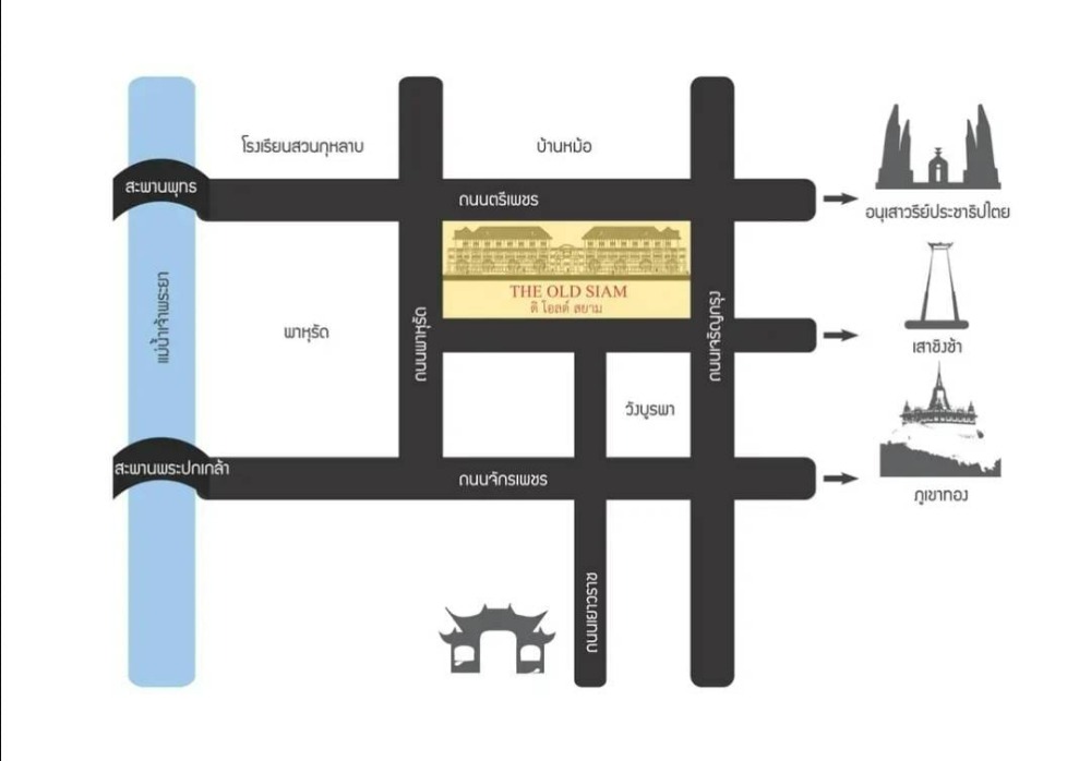 For RentRetail SpaceYaowarat, Banglamphu : For rent: Shop space in The Old Siam Plaza, 3rd floor, area 55 -74 sq m, rental fee 1,000 - 1,400 baht/sq m/month, rental fee starts at 55,000 baht/month.