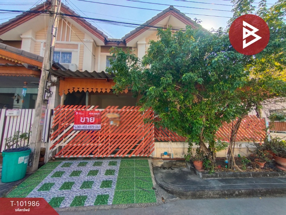 ขายทาวน์โฮมสมุทรปราการ สำโรง : ขายทาวน์เฮ้าส์ หมู่บ้านพฤกษา28/1 นิคมบางปู-แพรกษา สมุทรปราการ พร้อมอยู่