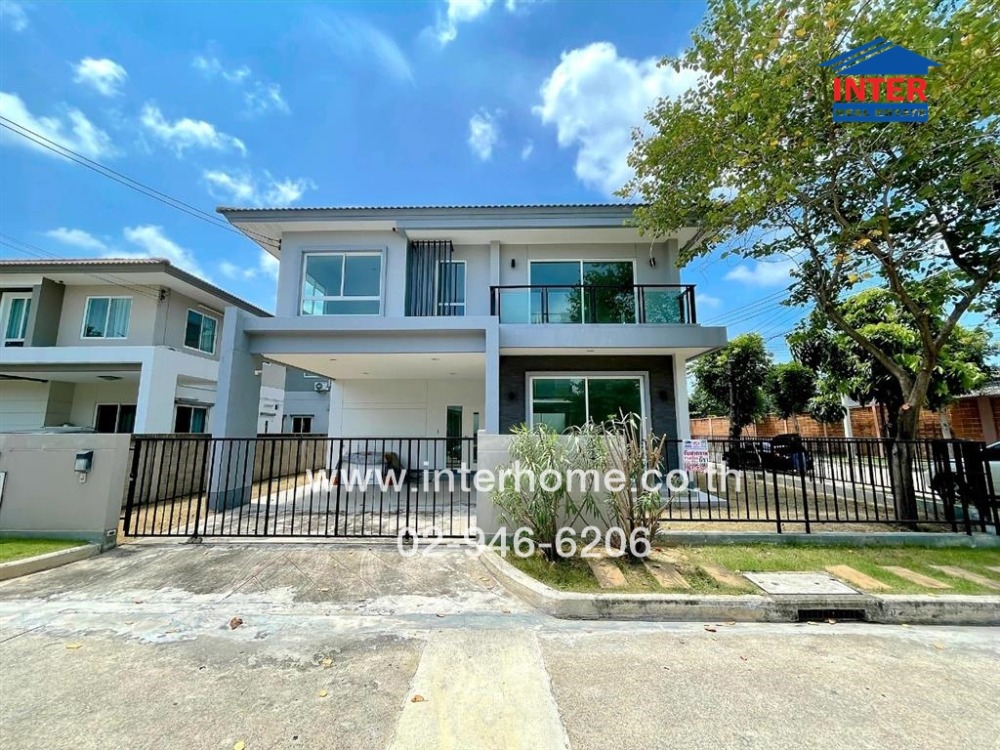 ขายบ้านปทุมธานี รังสิต ธรรมศาสตร์ : บ้านเดี่ยว 2 ชั้น 63.8 ตร.ว. หมู่บ้านคาซ่าวิลล์ รังสิต คลอง2 ถนนรังสิต-นครนายก ซอย60 ธัญบุรี ปทุมธานี