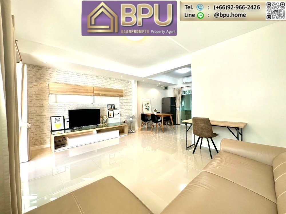 ให้เช่าทาวน์โฮมสมุทรปราการ สำโรง : ** ให้เช่าทาวน์โฮม 2 ห้องนอน ** อินดี้ 2 บางนา กม.7 ใกล้เมกะ บางนา