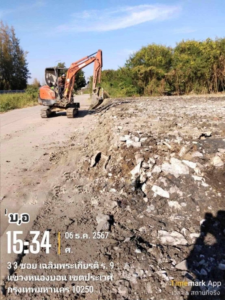 ให้เช่าที่ดินลาดกระบัง สุวรรณภูมิ : ให้เช่าที่ดินเปล่า ซอยเฉลิมพระเกียรติ ร.9 ซอย39 รหัส : L8034