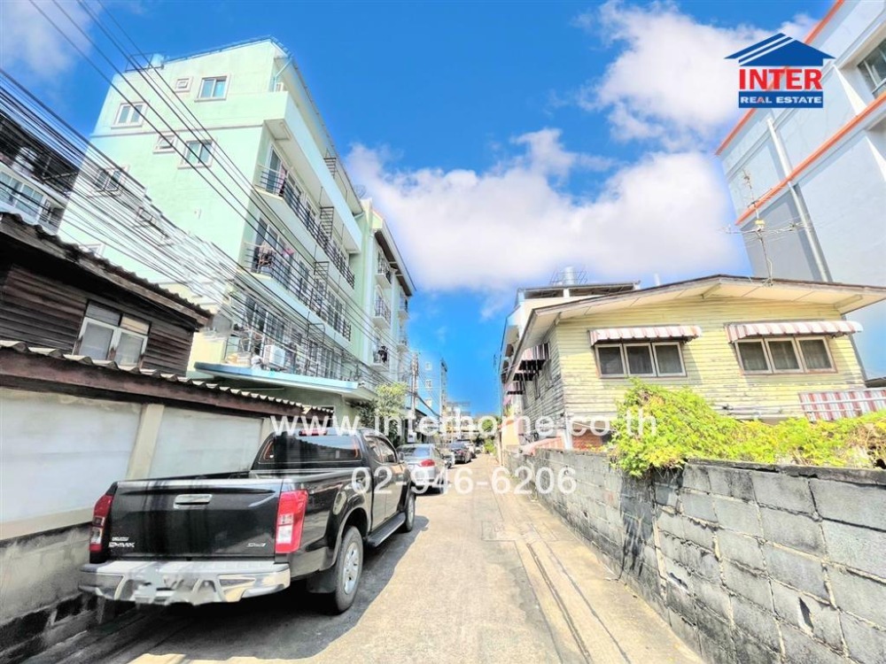 For SaleHotel&Apartment BusinessRatchadapisek, Huaikwang, Suttisan : 5-storey apartment, 27 sq m., Soi Pibul Upatham Apartment, Lat Phrao Road, Suthisan Winitchai Road, Huai Khwang District, Bangkok