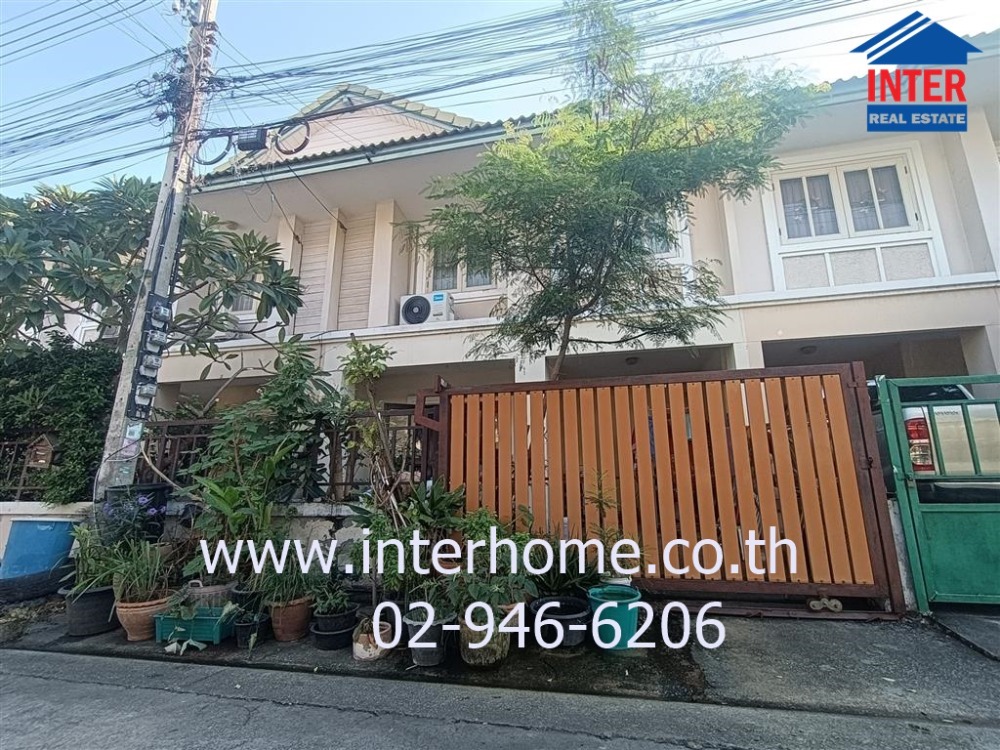 For SaleTownhomePathum Thani,Rangsit, Thammasat : 2-storey townhouse, 18 sq m, Pruksa B Village, Rangsit-Khlong 3, Yothikan Khu Khot-Khlong Luang Road, Rangsit-Nakhon Nayok Road, Khlong Sam Road, Khlong Luang, Pathum Thani