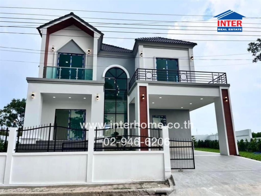 ขายบ้านสมุทรปราการ สำโรง : บ้านเดี่ยว 2 ชั้น 121.1 ตร.ว. หมู่บ้านกฤษดาซิตี้ เลคแอนด์พาร์ค ซอยบางปลา18 ถนนเเทพารักษ์ ถนนสุขุมวิทสายเก่า บางพลี สมุทรปราการ
