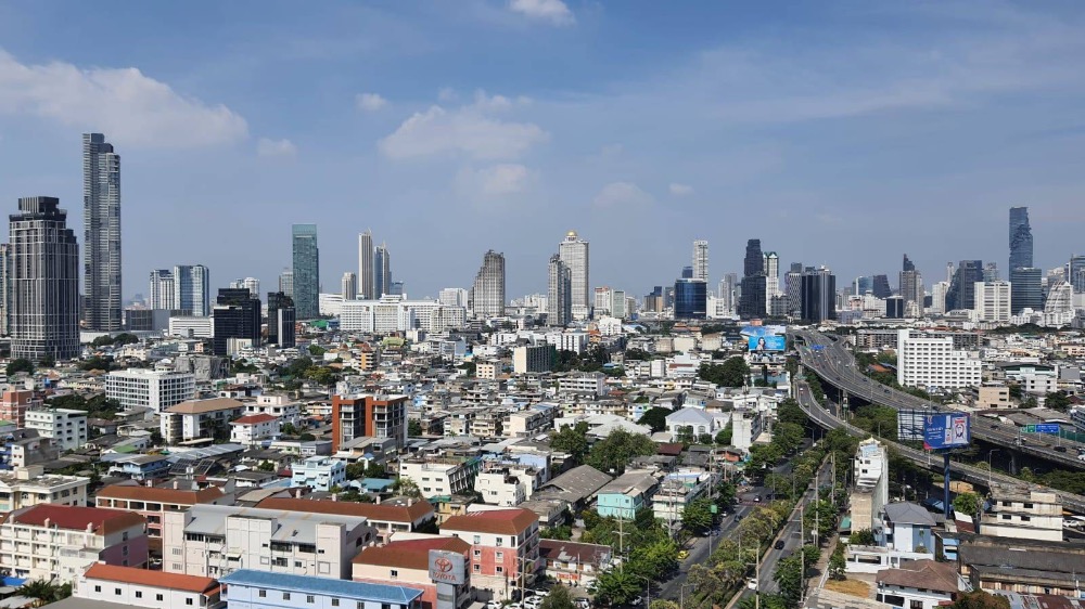 For SaleCondoSathorn, Narathiwat : 🧨Beautiful view room, high floor, ready to move in condo, Supalai Lite Sathorn-Charoen Rat💥