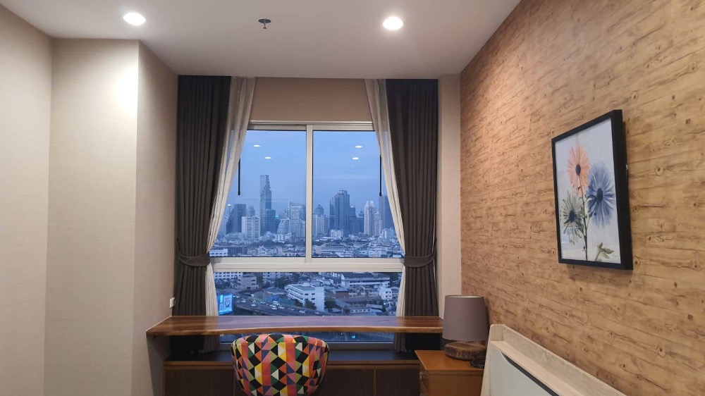 For SaleCondoSathorn, Narathiwat : 🧨Beautiful view room, high floor, ready to move in condo, Supalai Lite Sathorn-Charoen Rat💥