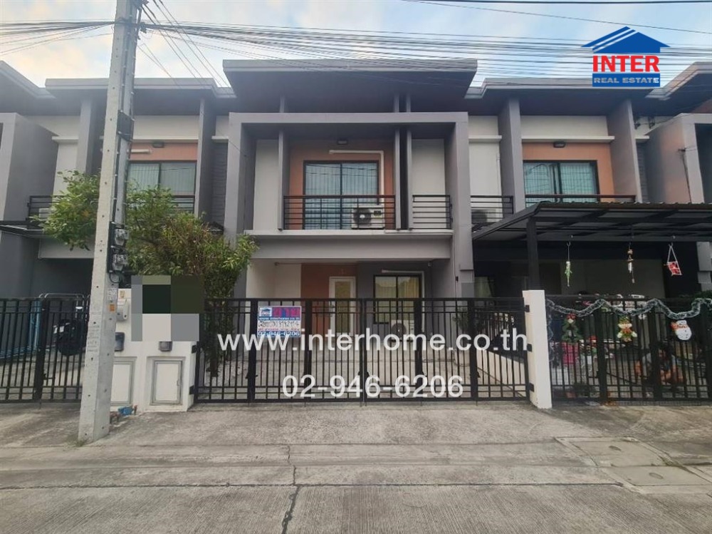 ขายทาวน์โฮมนนทบุรี บางใหญ่ บางบัวทอง : ทาวน์โฮม 2 ชั้น 18.8 ตร.ว. หมู่บ้านเดอะแกลลอรี่ & เนเชอร่า เทรนด์ รัตนาธิเบศร์-ราชพฤกษ์ ซอยบางเลน21 ถนนบางกรวย-ไทรน้อย ถนนรัตนาธิเบศร์ บางใหญ่ นนทบุรี