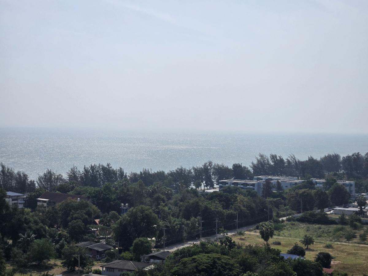 ให้เช่าคอนโดชะอำ เพชรบุรี : ให้เช่า ลุมพินี ซีวิว ชะอำ ชั้น 18 ขนาด 26 ตรม.วิวทะเล ครบพร้อมอยู่ 