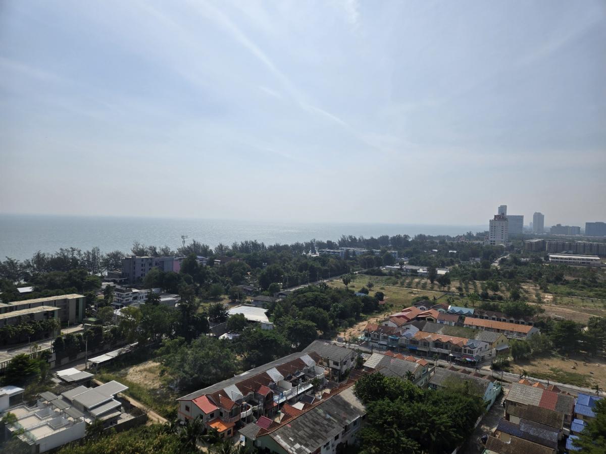 ให้เช่าคอนโดชะอำ เพชรบุรี : ให้เช่า ลุมพินี ซีวิว ชะอำ ชั้น 18 ขนาด 26 ตรม.วิวทะเล ครบพร้อมอยู่ 