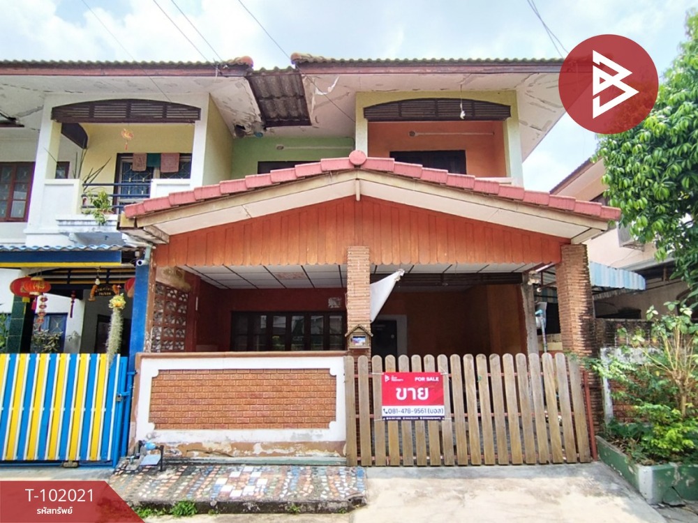 For SaleTownhomePathum Thani,Rangsit, Thammasat : Townhouse for sale, Ban Phrotthisan 6, Rangsit-Khlong 7, Pathum Thani