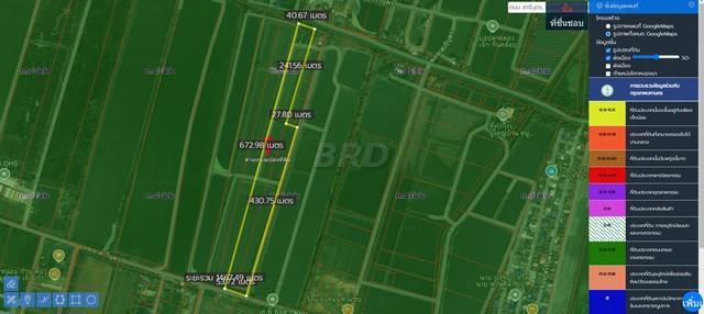 For SaleLandLadkrabang, Suwannaphum Airport : Very cheap land for sale, Khlong Mon-Saribut (area 21-1-45 rai, total price 36,316,250 baht), Thap Yao Subdistrict, Lat Krabang District, Bangkok