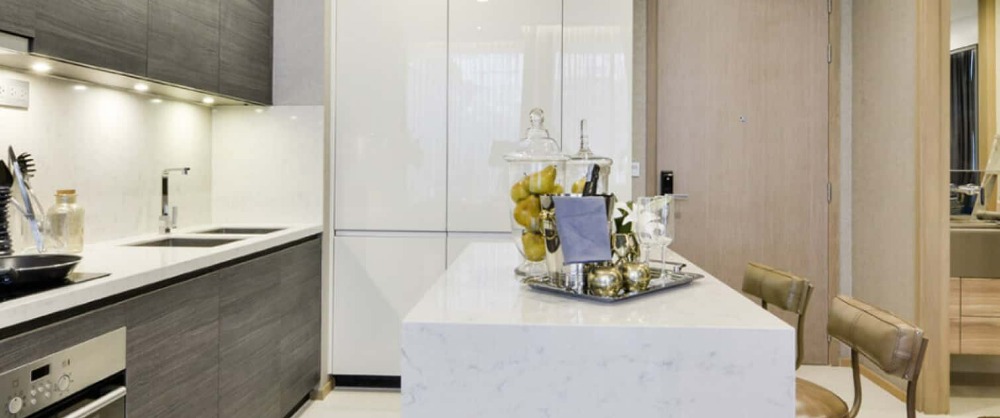 For SaleCondoSukhumvit, Asoke, Thonglor : Luxurious condo at Asoke 1 bed The Esse Asoke, MRT Phetchaburi and SWU