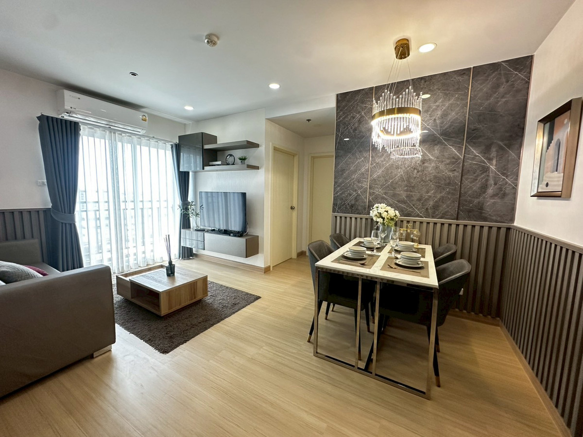 For RentCondoBang kae, Phetkasem : 🔥If you like a built-in room, it must be this room. For rent, 2 bedrooms, 1 bathroom, size 42 sq m. ✅Renovated room, ready to move in, closed kitchen, Supalai Veranda, Phasi Charoen Station, near MRT Phasi Charoen, price 25,000 baht, Aof Agent 🔊