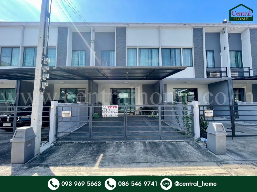 For SaleTownhomePathum Thani,Rangsit, Thammasat : Townhome Pleno Phahon Yothin - Rangsit, cheap price