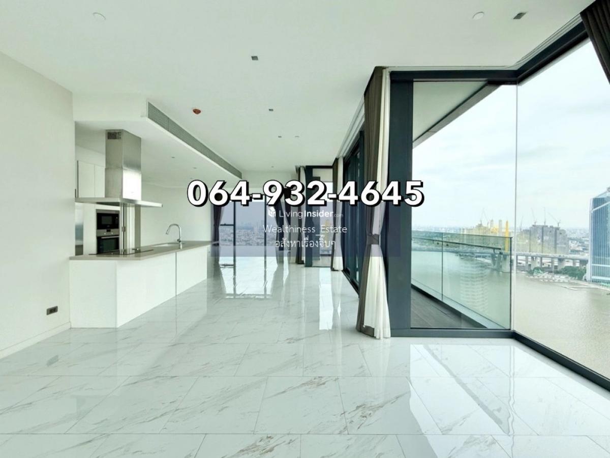 For SaleCondoRama3 (Riverside),Satupadit : Canapaya River View, river view, 250 sq m. 064-932-4645 KEn 4 bedrooms, 5 bathrooms, foreign quota FQ