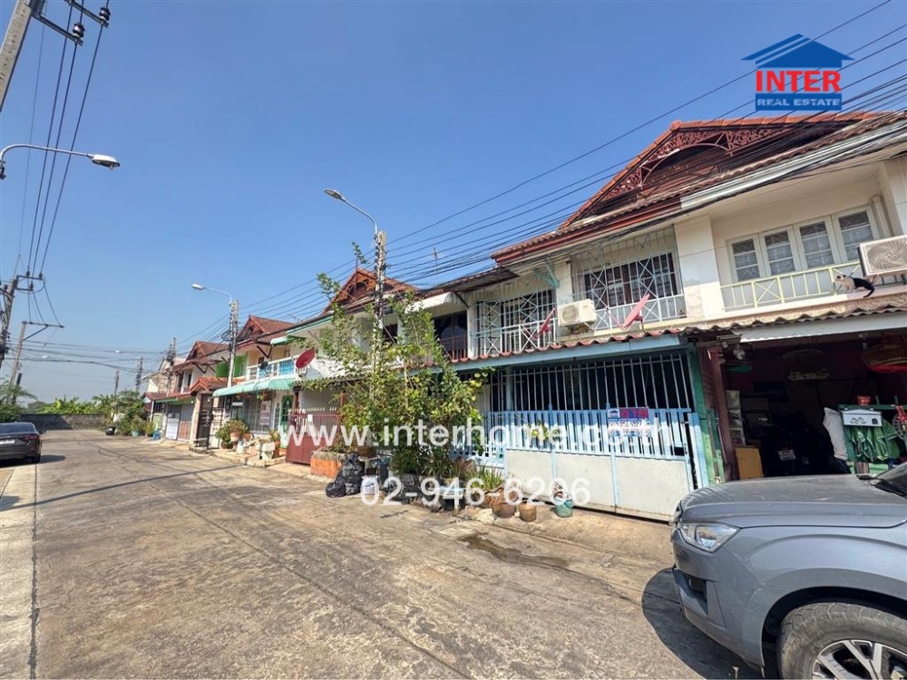 ขายทาวน์โฮมนนทบุรี บางใหญ่ บางบัวทอง : ทาวน์เฮ้าส์ 2 ชั้น 18 ตร.ว. หมู่บ้านพฤกษา3 ซอยวัดลาดปลาดุก ถนนกาญจนาภิเษก บางบัวทอง นนทบุรี