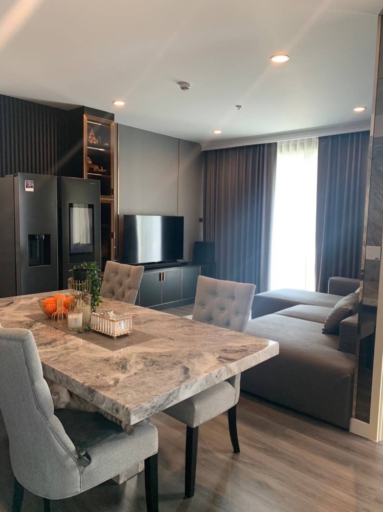 For SaleCondoRama3 (Riverside),Satupadit : (Property Code: GR-S0001) Good price, city view: Supalai Riva Grande Rama 3 (Supalai Riva Grande Rama 3) | 2 bedrooms, 1 bathroom | S direction | fully furnished
