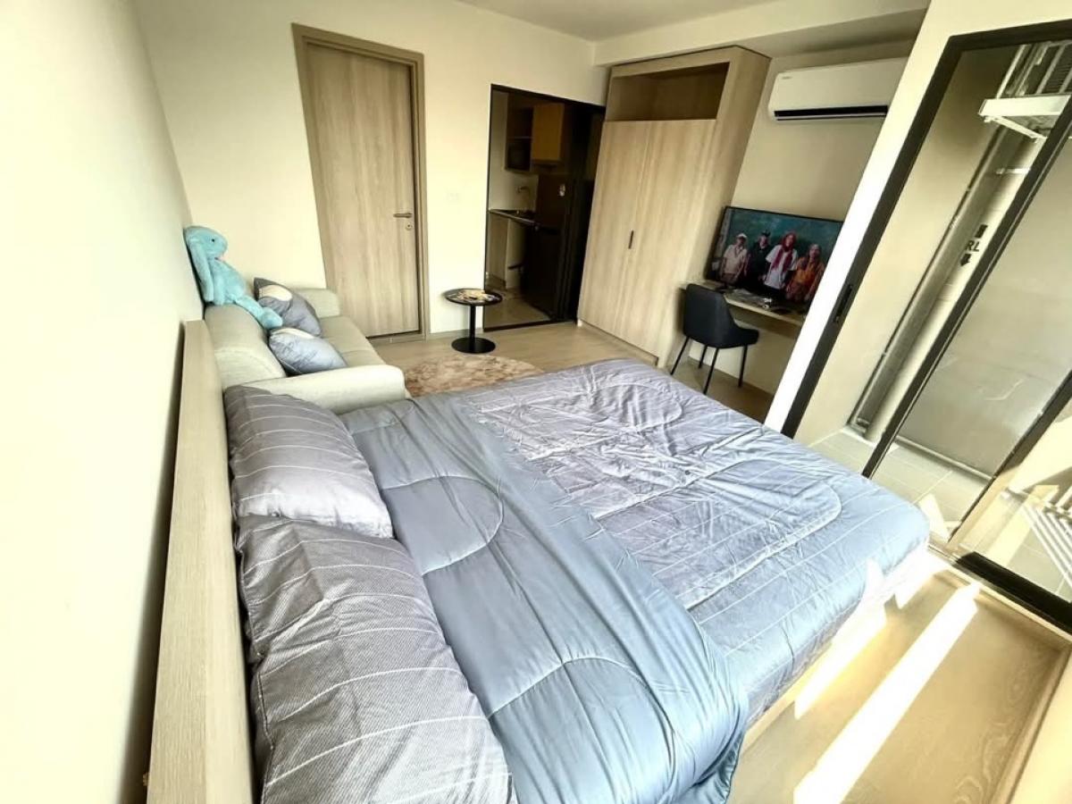 ให้เช่าคอนโดลาดกระบัง สุวรรณภูมิ : ให้เช่าโครงการใหม่ D-Condo Air Ladkrabang ตึก A ชั้น 5 วิวโล่ง ขนาด 27.50 ตร.ม. ราคา 9,500 บาท