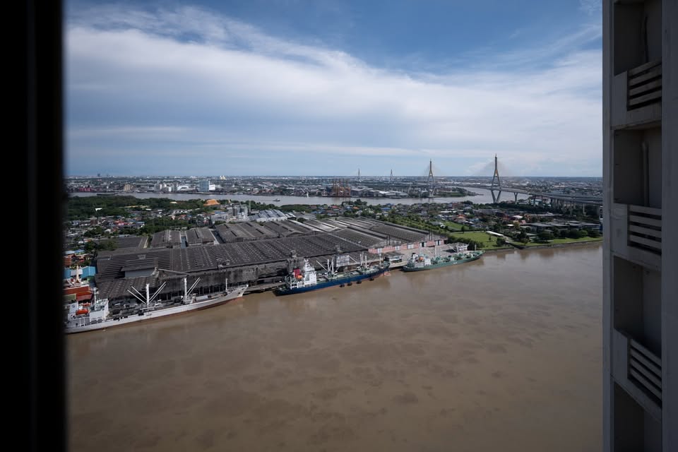 For SaleCondoRama3 (Riverside),Satupadit : Rare item!! Condo SV City Rama 3 - 3 bedrooms, river view in every room. Available and ready to move in