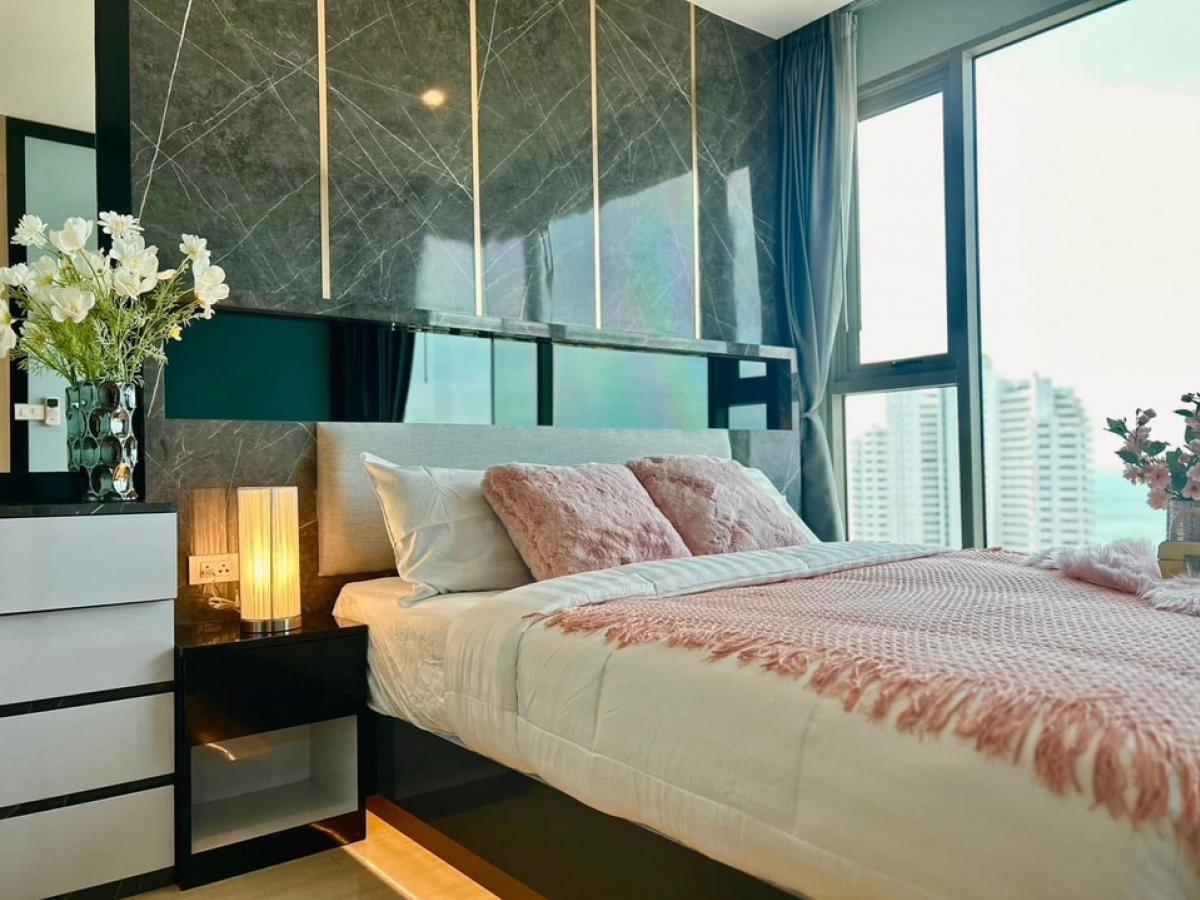 ให้เช่าคอนโดพัทยา บางแสน ชลบุรี สัตหีบ : FoR Rent ‼️ Seaview ปล่อยเช่าคอนโดริเวียร่า จอมเทียน ชั้น 32ใก้ลหาดจอมเทียน เดือนละ 25,000 รวมค่าส่วนกลาง (ราคานี้สัญญารายปีเท่านั้น)😃😃