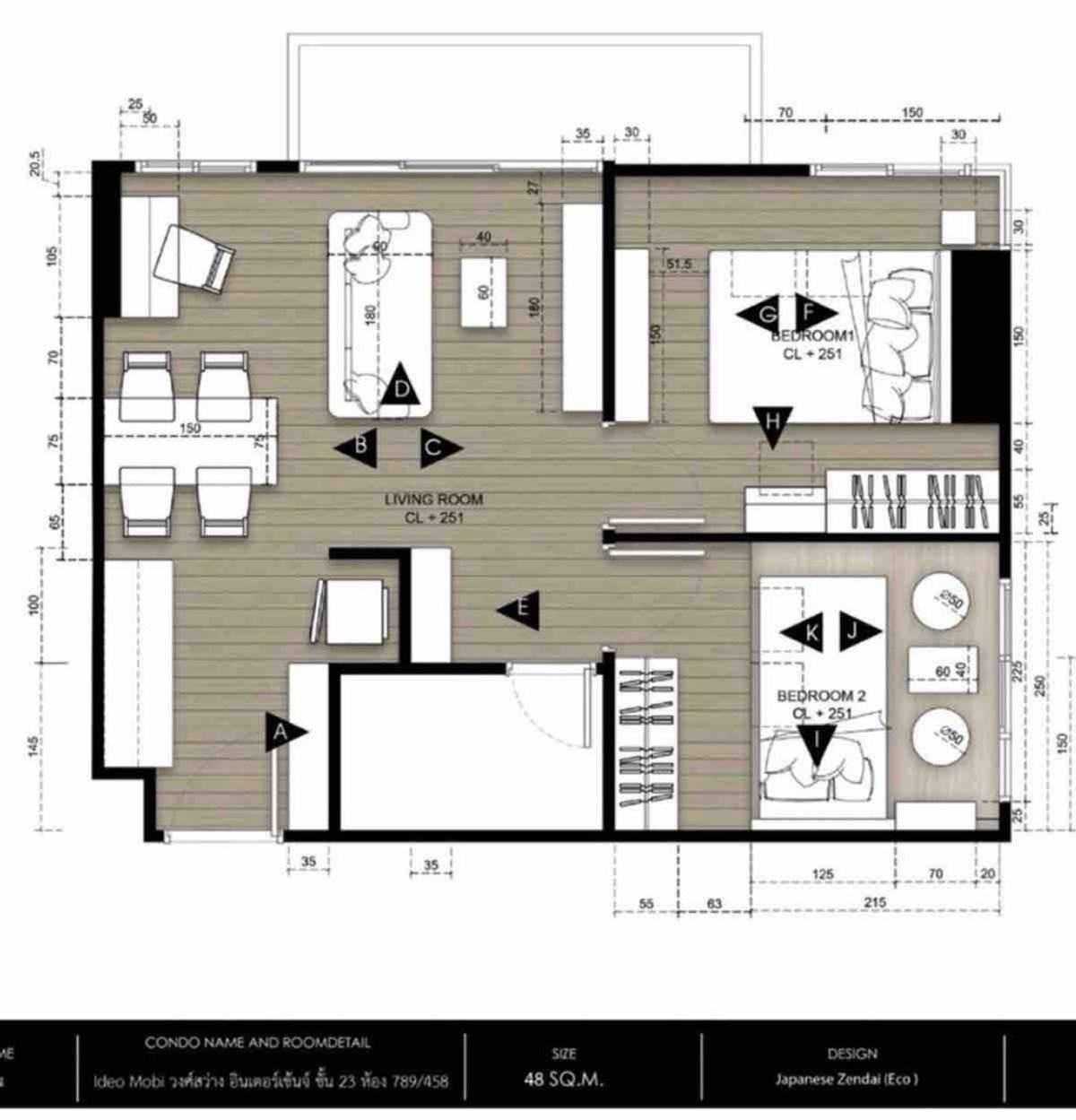 For RentCondoBang Sue, Wong Sawang, Tao Pun : Near MRT Bang Son Station, only 350 meters.
