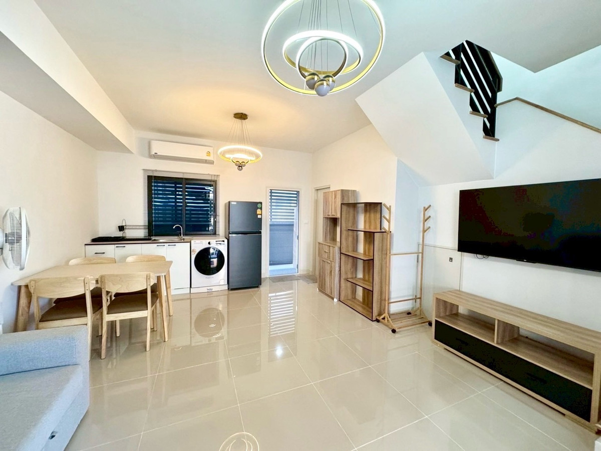 For RentTownhomeBangna, Bearing, Lasalle : ✅Rent✅Pleno Sukhumvit Bangna 2 near Mega Bangna, fully furnished, ready to move in