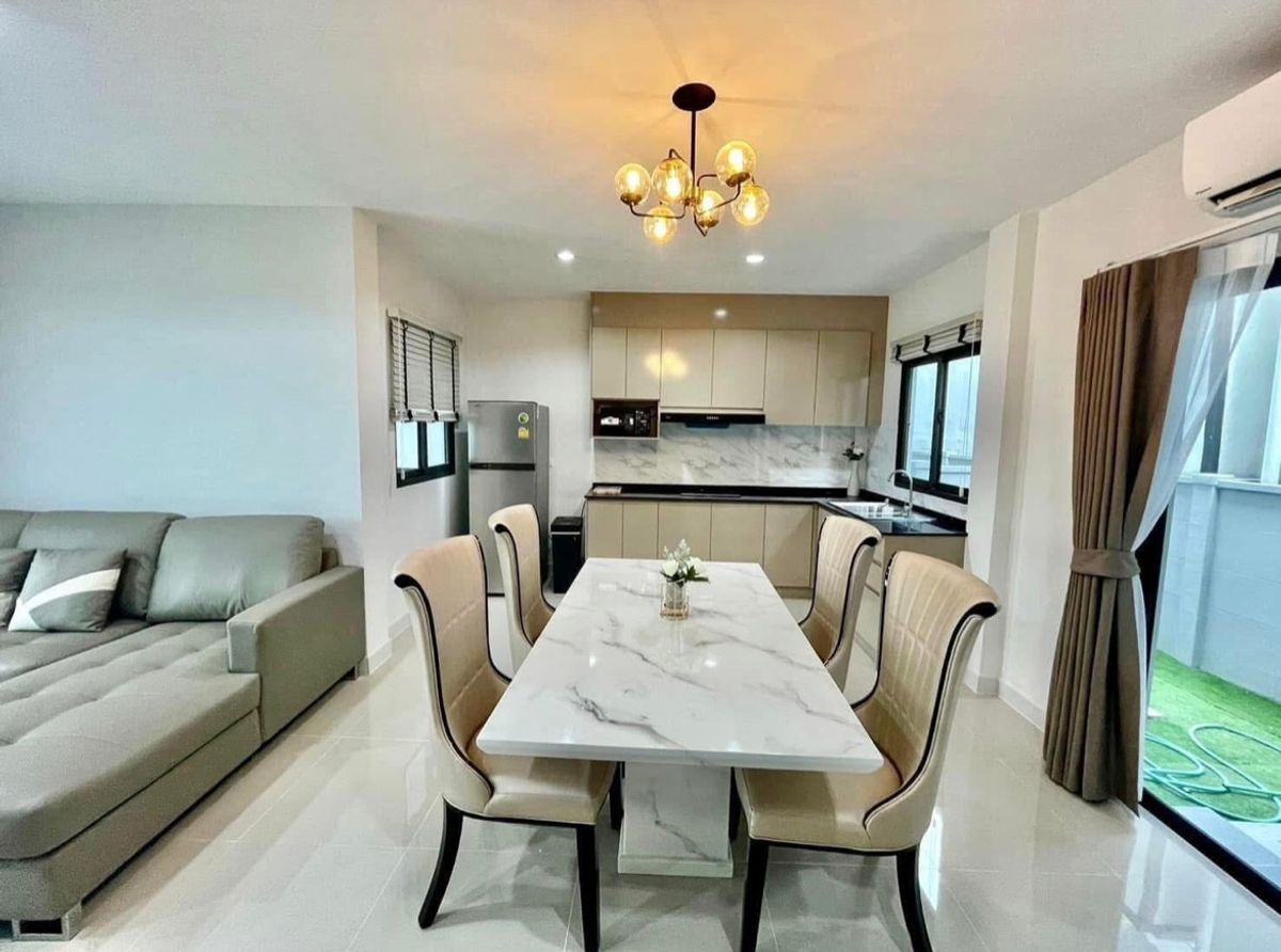 For RentTownhomeBangna, Bearing, Lasalle : ✅Rent✅Pleno Sukhumvit Bangna 2 near Mega Bangna, fully furnished, ready to move in
