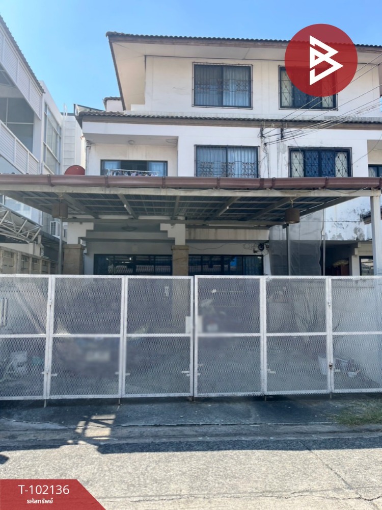 For SaleTownhomeLadprao101, Happy Land, The Mall Bang Kapi : Townhouse for sale, 2 floors, Soi Lat Phrao 138, area 35 sq m, Bang Kapi, Bangkok
