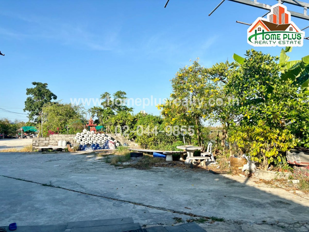 ขายที่ดินสมุทรปราการ สำโรง : ที่ดินพร้อมสิ่งปลูกสร้างใกล้มหาวิทยาลัยอัสสัมชัญ (บางนา) อำเภอบางเสาธง สมุทรปราการ เนื้อที่ 3 ไร่ 2 งาน 13 ตารางวา
