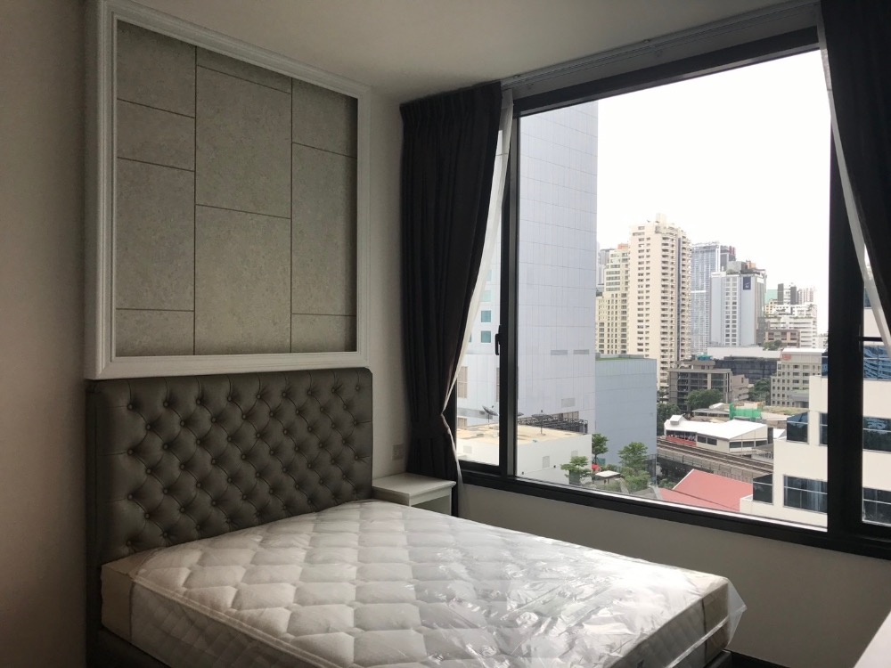 For RentCondoSukhumvit, Asoke, Thonglor : (FOR RENT)🟢 Edge Sukhumvit 23  I 1-BR, Fully Furnished & Equipped. ㅡ Near 🚆BTS Asok / MRT Sukhumvit
