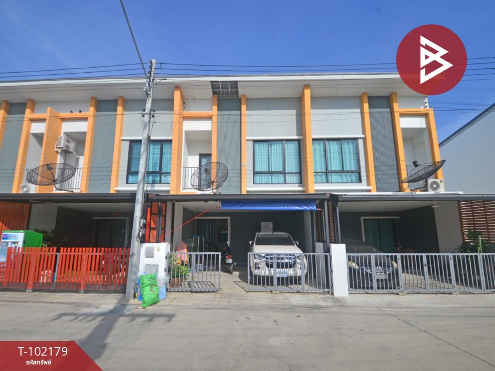 ขายทาวน์โฮมฉะเชิงเทรา : ขายทาวน์เฮ้าส์ หมู่บ้านมาย-กรีน @บางนา กม.42 บางปะกง ฉะเชิงเทรา