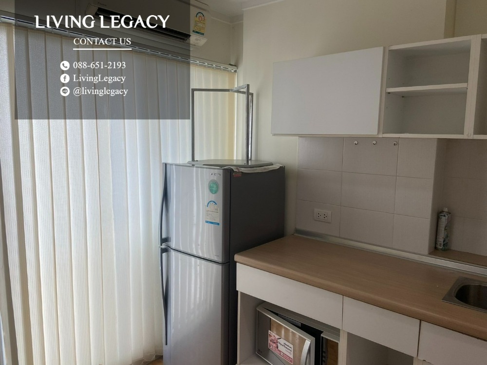 For RentCondoPattanakan, Srinakarin : SLYK6T Condo for rent Lumpini Place Srinakarin - Huamark Station 26 sq m. 20th floor, Building A line id : @livinglegacy