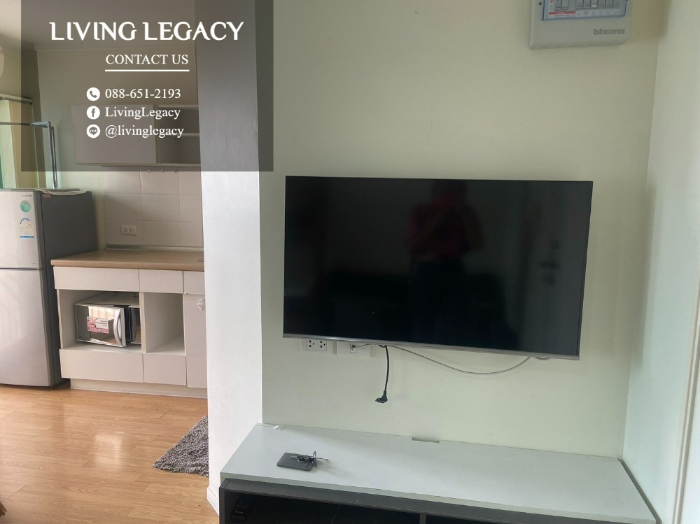 For RentCondoPattanakan, Srinakarin : SLYK6T Condo for rent Lumpini Place Srinakarin - Huamark Station 26 sq m. 20th floor, Building A line id : @livinglegacy