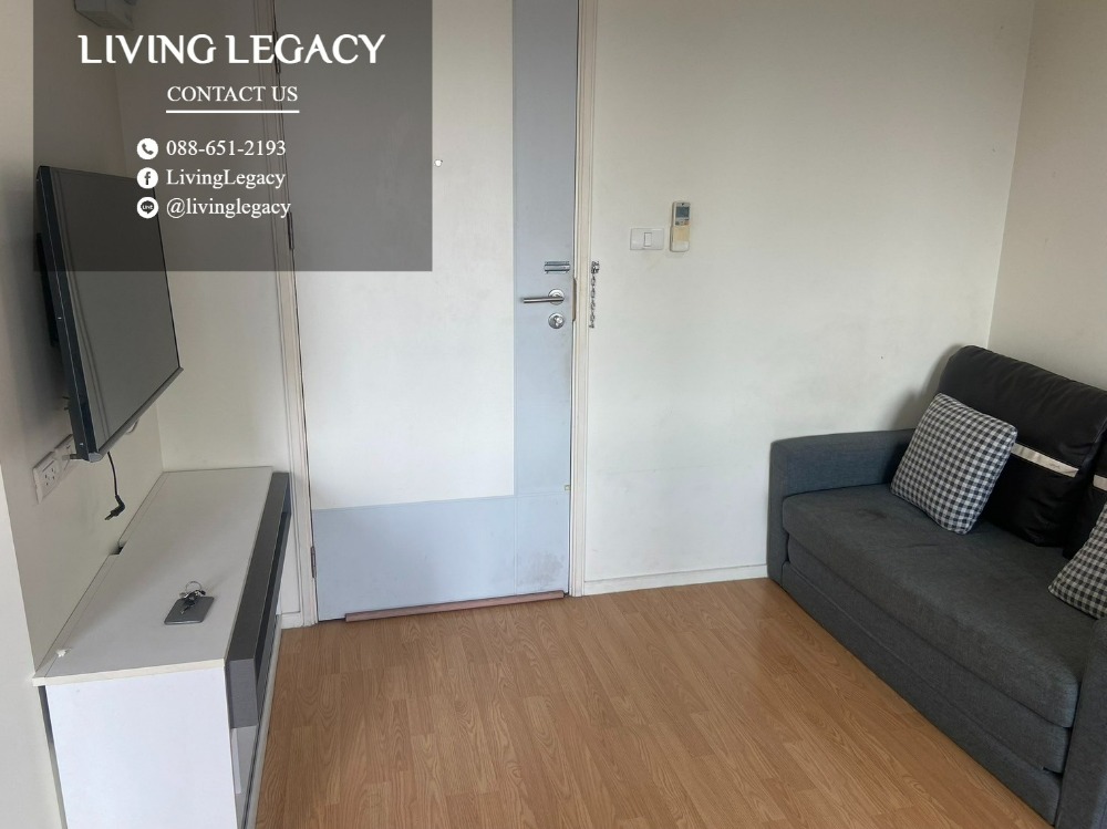 For RentCondoPattanakan, Srinakarin : SLYK6T Condo for rent Lumpini Place Srinakarin - Huamark Station 26 sq m. 20th floor, Building A line id : @livinglegacy