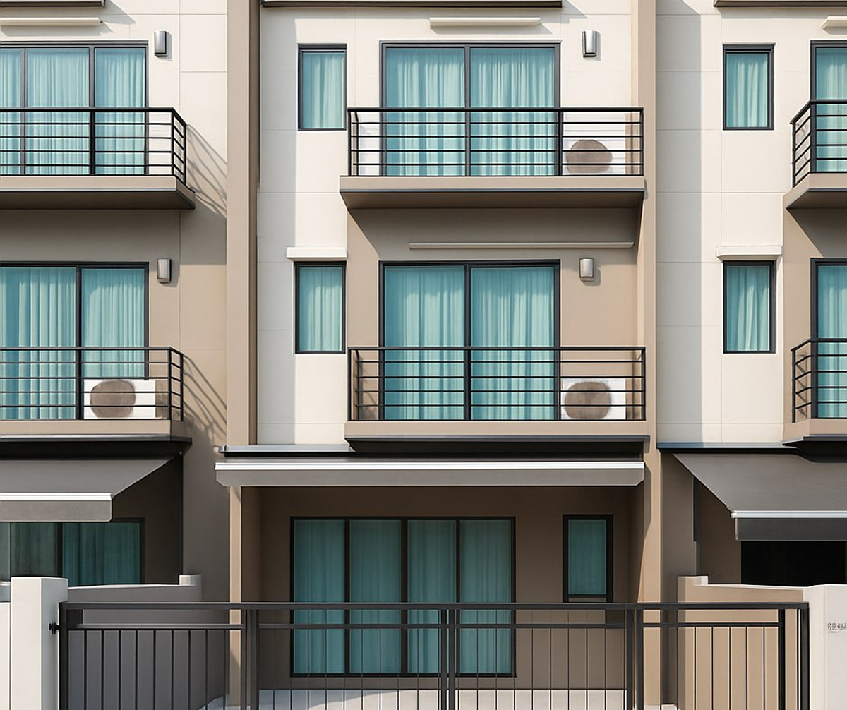 ให้เช่าทาวน์โฮมพระราม 5 ราชพฤกษ์ บางกรวย : 28/01/2026, ให้เช่าทาวน์โฮม 3 ชั้น วิวสวนส่วนกลางหน้าบ้าน (แบบรีสอร์ท) หน้าบ้านไม่ชนใคร ตำแหน่งที่ดีที่สุดในโครงการ  บ้านกลางเมือง ราชพฤกษ์ - สาทร (โครงการใหม่จาก Ap)