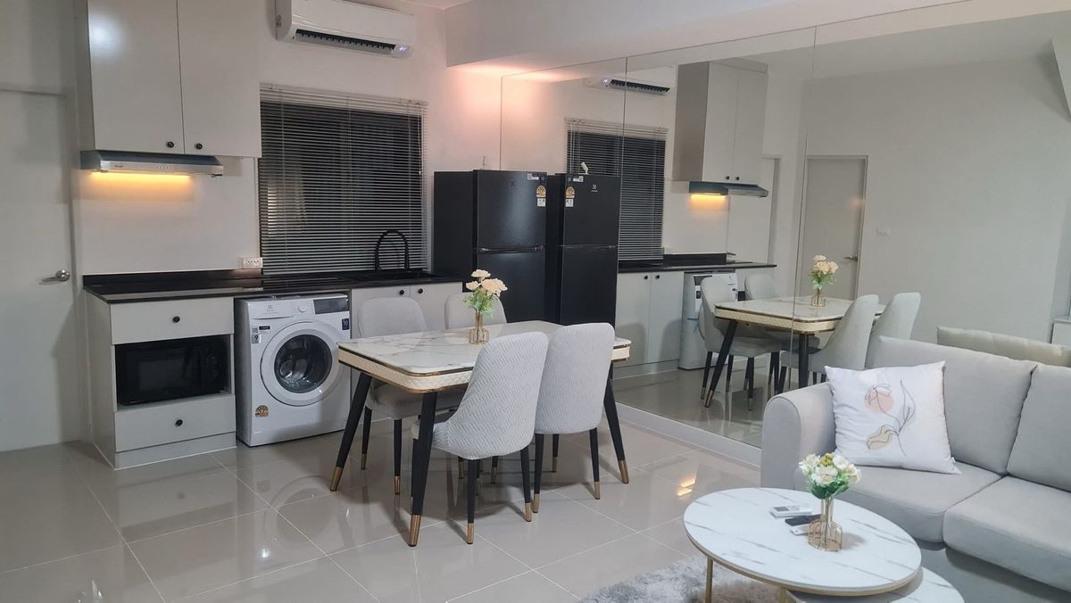 ให้เช่าทาวน์โฮมบางนา แบริ่ง ลาซาล : ✅ House for Rent ✅ Pleno Sukhumvit-Bangna 2🔥3 bed close to Mega Bangna