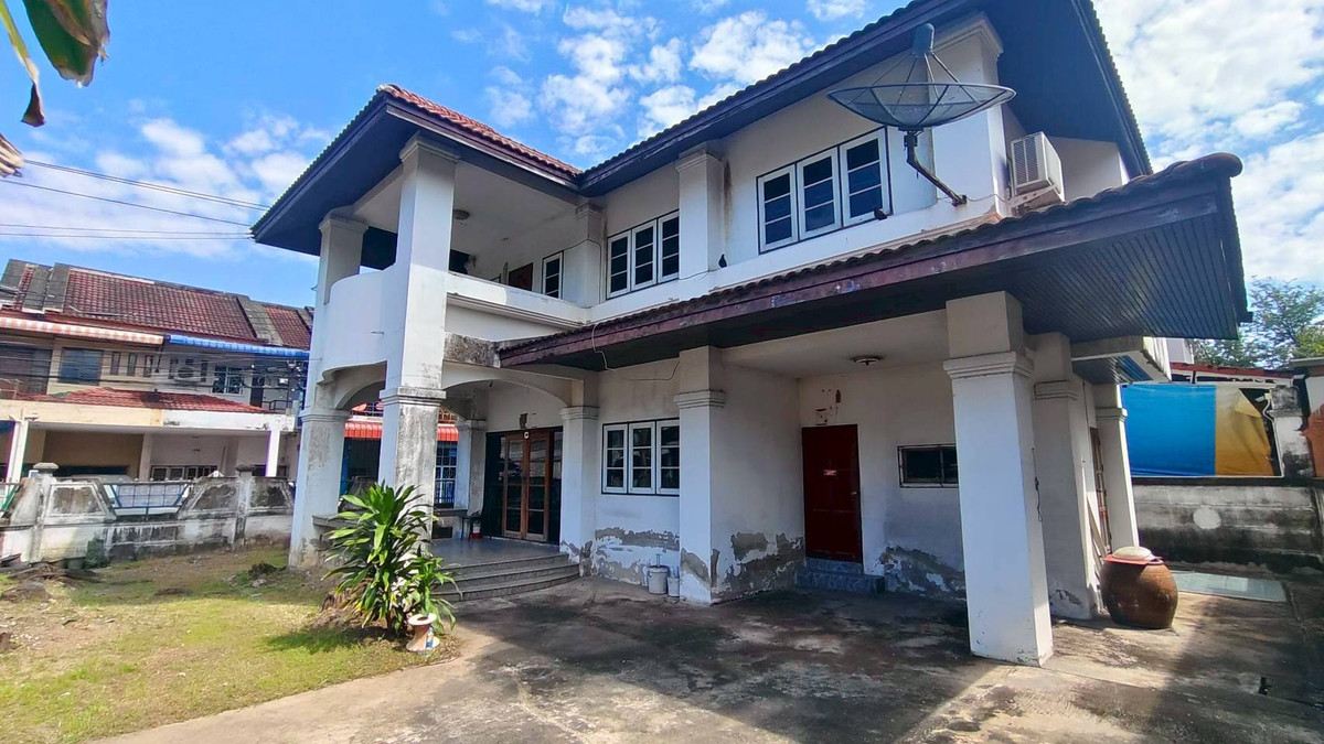 For SaleHouseLadkrabang, Suwannaphum Airport : For sale: Single house, 64 sq.w., Somjai Village