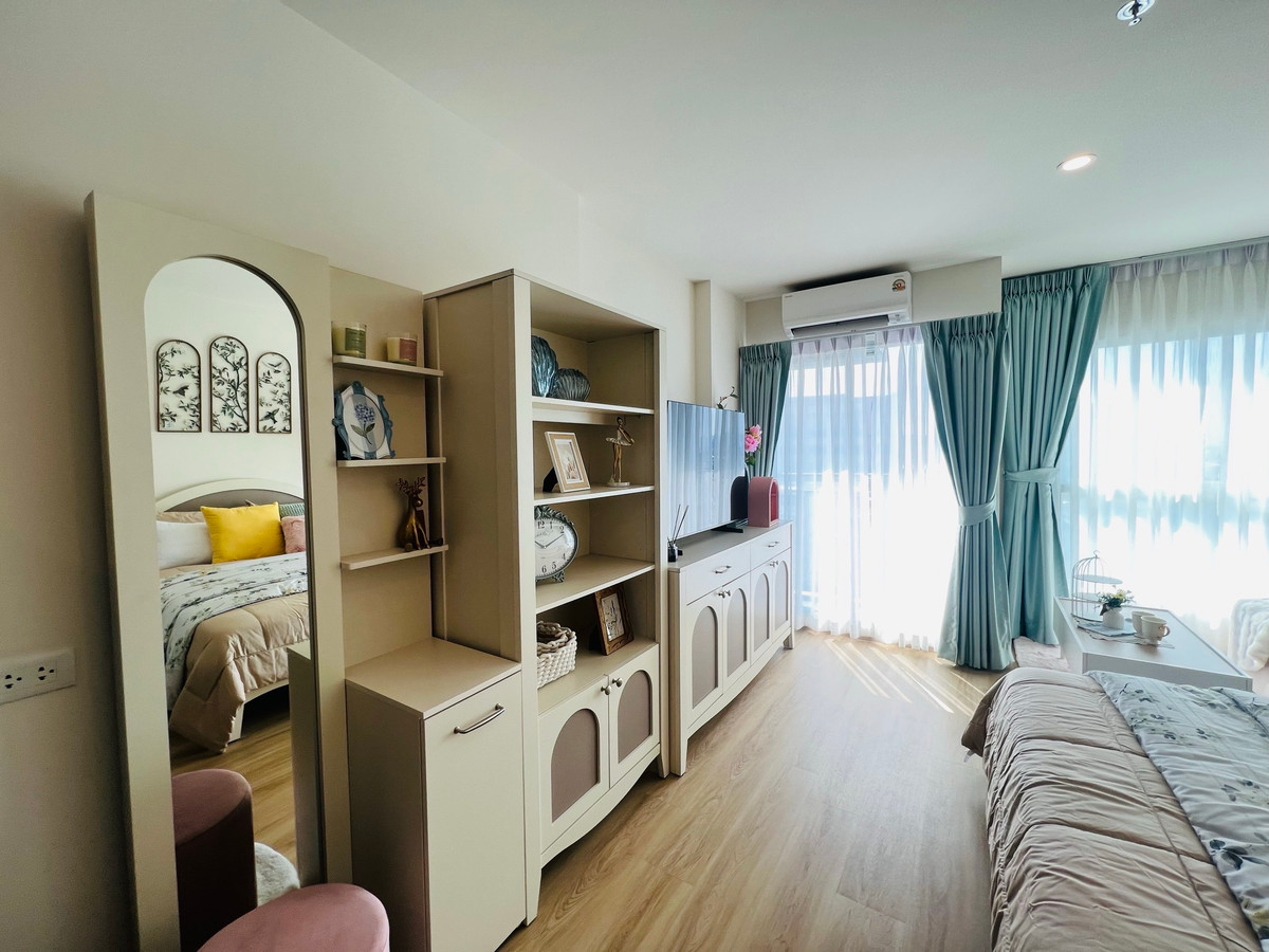 For SaleCondoPinklao, Charansanitwong : Condo for sale Lumpini Ville Charan - Fai Chai, on the main road, near MRT Charan 13 station, fully furnished, complete common area, ready to move in, Studio size 25 sq m., special price, beautiful room, good location, convenient transportation, Charan Sa