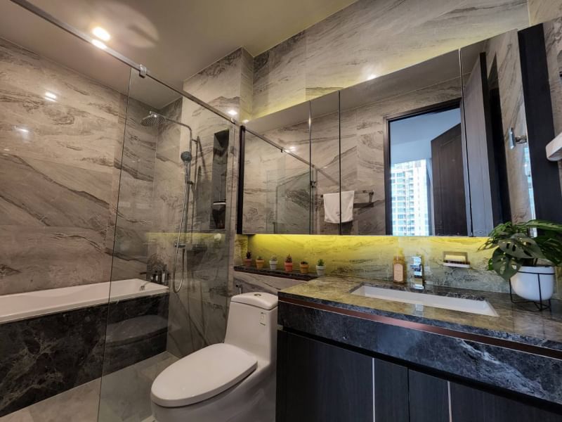 For RentCondoSukhumvit, Asoke, Thonglor : For rernt Condo Laviq sukhumvit 57 fully furnished (S15-1713)