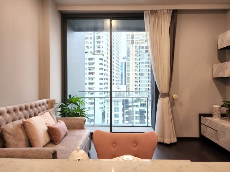 For RentCondoSukhumvit, Asoke, Thonglor : For rernt Condo Laviq sukhumvit 57 fully furnished (S15-1713)