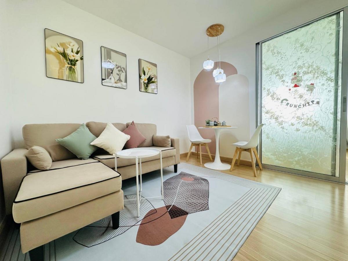 For SaleCondoNawamin, Ramindra : 📣Selling Smart Condo Watcharapol✅️ Only 1.29 million💸🔥Fully furnished, ready to move in, free! Transfer fee🔥Very good location, next to Plenary Mall📌