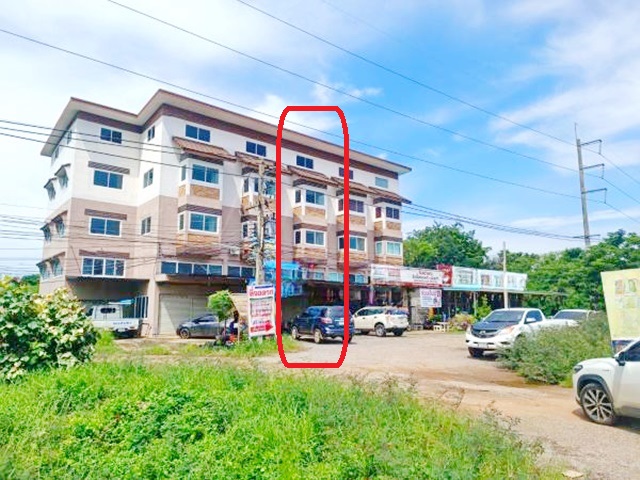 For RentShop HouseKhon Kaen : Makro KhonKaen 2.9 km. Commercial building 4.5-storey 3 bath on the main road in the city center for