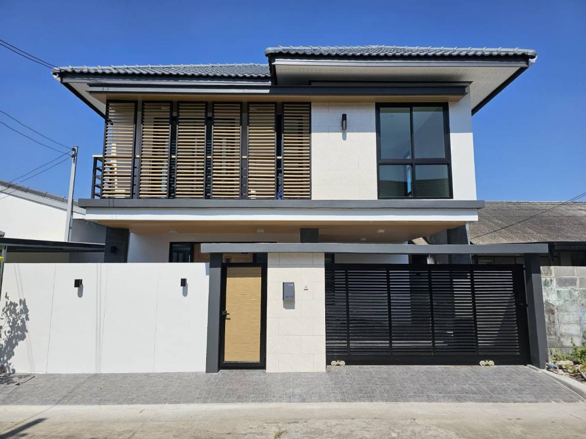 For SaleHouseNawamin, Ramindra : 2-storey house, 7.5 m wide, Soi Nawamin 81, newly renovated, Modern Minimal, no common fees