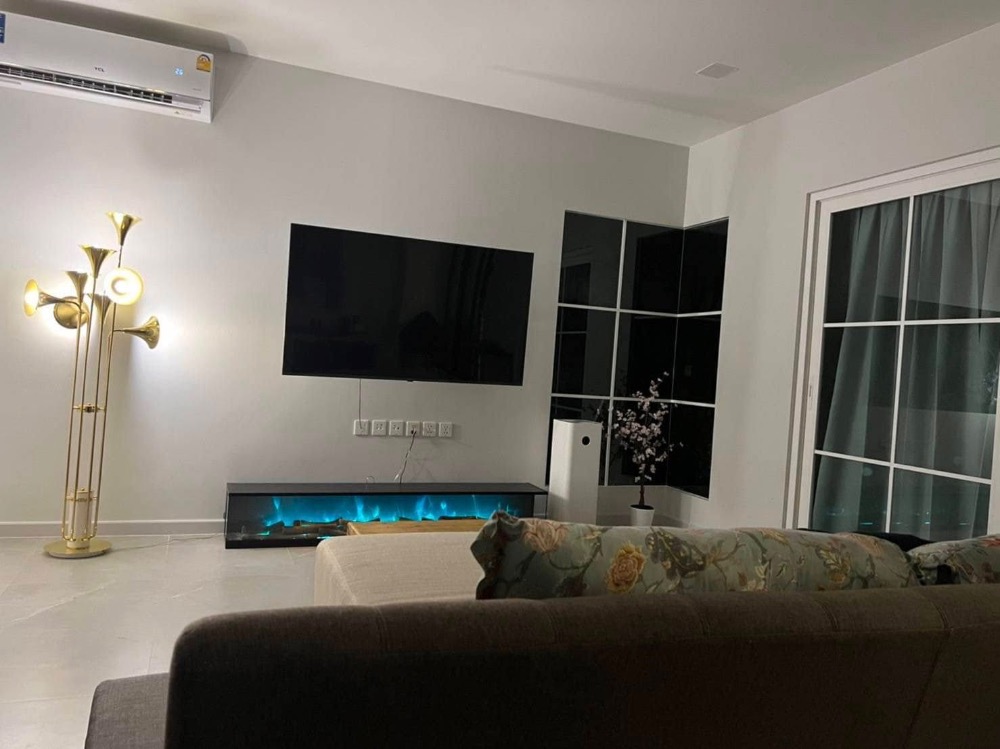 For RentHouseBangna, Bearing, Lasalle : K-6133 Urgent for rent! Chaiyaphruek Bangna Km.15 ready to move in, corner house, private