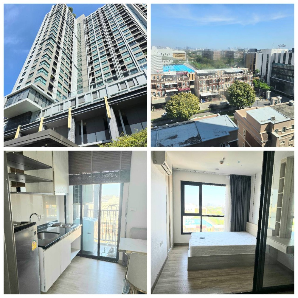 For RentCondoOnnut, Udomsuk : For Rent: The Base Park East Sukhumvit 77 Fully furnished condo with complete electrical appliances, in excellent condition and ready to move in.
