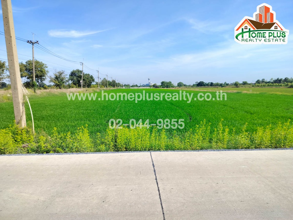 For SaleLandPathum Thani,Rangsit, Thammasat : Land in Soi Chinnawat University, Lat Lum Kaeo District, Pathum Thani, area 5 rai 26 square wa