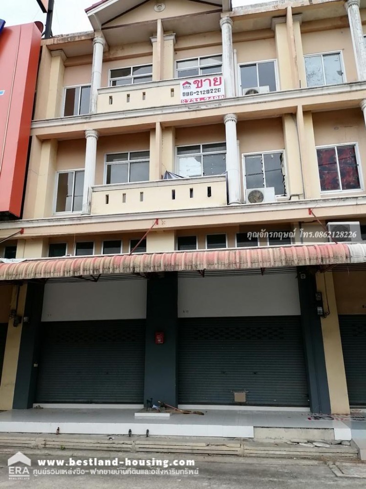 For SaleShop HousePathum Thani,Rangsit, Thammasat : Commercial building for sale, 3 floors, 17.2 sq m., Sahakorn, Housing, Lam Luk Ka ☎️Interested persons, please contact: Contact Mr. Jakkrit 086-212-8226