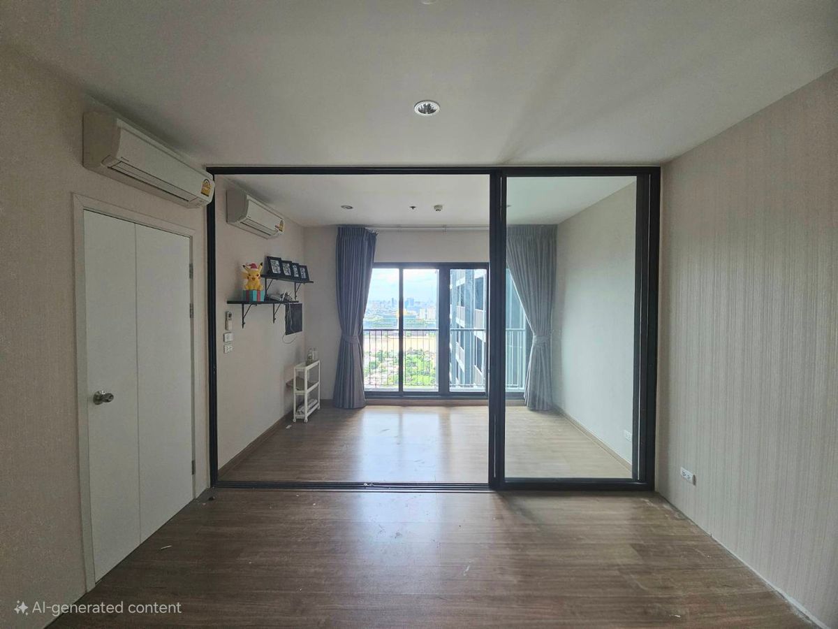 For SaleCondoPinklao, Charansanitwong : The Tree Rio Bang O Station - The Tree Rio (31.39 sq m.) 1 bedroom, the most beautiful view, see the parliament, next to MRT Bang O